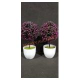 Set of  2 Decorative 10" Plants