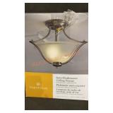 Semi-Flushmount Ceiling Fixture