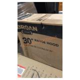 30" Range Hood