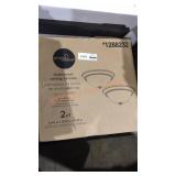 Set of 2 Flushmount Ceiling Fixture