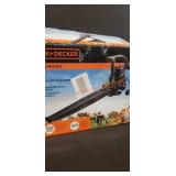 Black + Decker 3 in 1 Blower/Vacuum/Mulcher
