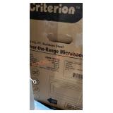 Criterion 1.6 Cubic ft Over the Range Microhood