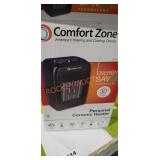 Comfort Zone Personal Ceramic Heater
