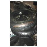 Set Of Two 4.80/4.00-8 Tires