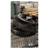 Set Of Two 4.80/4.00-8 Tires