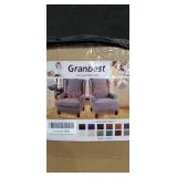 Grandest 2 Piece Wing Chair Covers