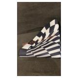 38" diameter reversible rug