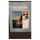 Solar Table Lamp