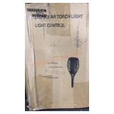 Set of 2 LED Solar Torch