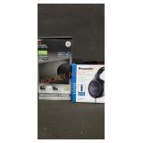 GE Pro HD Antenna & Panasonic Headphones