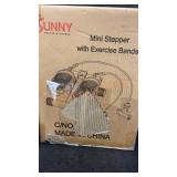 Mini Stepper w Exercise Bands