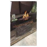 Stacked Stone Fire Pit