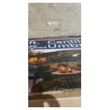 11" LED Lighted Cantilever Umbrella