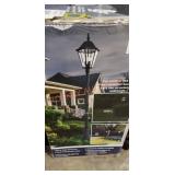 Lutec LED Solar Post Lantern