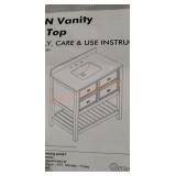 Scott Living 36" Vanity with Top