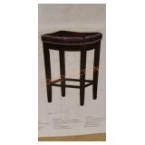 Linon 32" Black Bar Stool