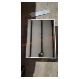 Mirrored 16"×22.25" Medicine Cabinet