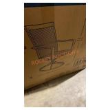 Two Swivel Dining Chairs