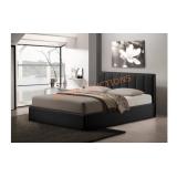 Baxton Studio Black Queen Bed Frame