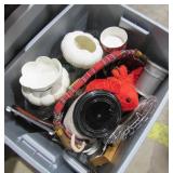 Tote Of Miscellaneous Items