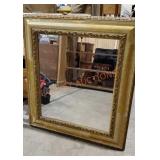 Large 31"×34" Framed Mirror