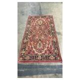 Asian Type Rug Approx 33 1/2?x 65?