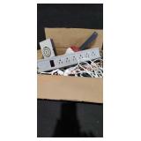 Box Lot of Village Lights, Powerstrip, & Timer