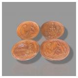 Frankoma Pottery Plates 8"