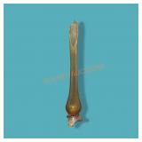 28" Tall Gold Glass Vase