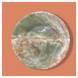 Green Mrble Charger Plate