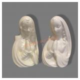 Pair Haeger Pottery Planters Approx 6" High