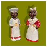 Pair Made In Japan Aunt Jemima Shakers