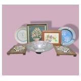 "wilton" Pewter Fruite Bowl And More