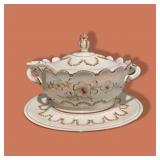 6"hx 14"tray & Soup Tureen