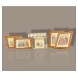 6 Framed Fashion Prints