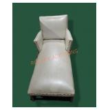 Leather Chaise Lounge