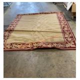 87"x 127" Room Size Rug Dark Red