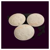 Frankoma Pottery Plates 3-8"