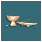 2 Frankoma Pottery Pieces 15 1/2"long