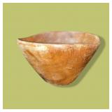 Large Wooden Bowl 7"x 11 1/2"