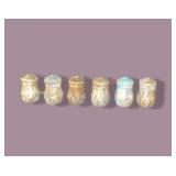 6 Sterling Silver Mini Shakers/ Box