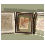 Lot Of Framed Prints