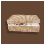 Suitcase 12"x17 1/2"baby Doll Clothes Etc.