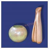 Pair Frankoma Pottery Bud Vase#46
