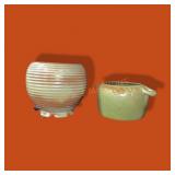 2 Frankoma Pottery Pieces-94w,70