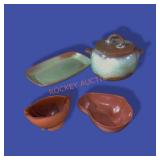 Frankoma Pottery 4 Pieces