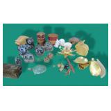 Miniature Owls, Animals & Misc Pieces.