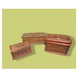 3 Jewelry Boxes