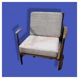 Mid-century Wood Frame Chair