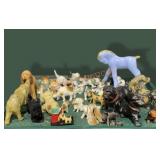 Lot Of Dogs,animals Some Cast Iron